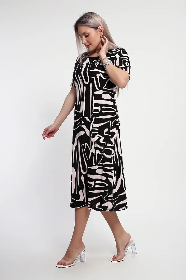 Платье 066 НАТАЛИ, черный - фото 2