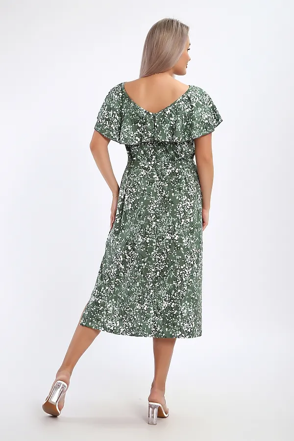 Платье 065 НАТАЛИ, зеленый - фото 2