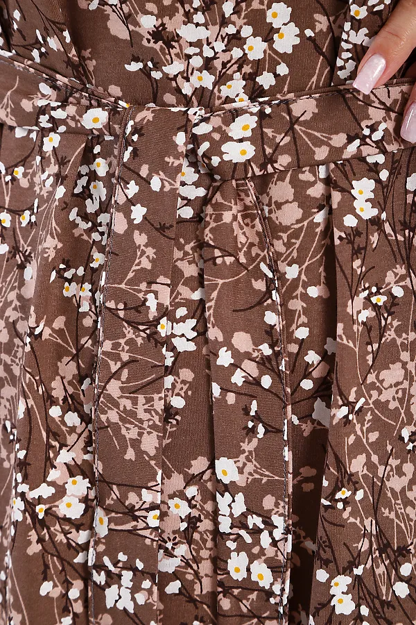 Платье 065 НАТАЛИ, коричневый - фото 2