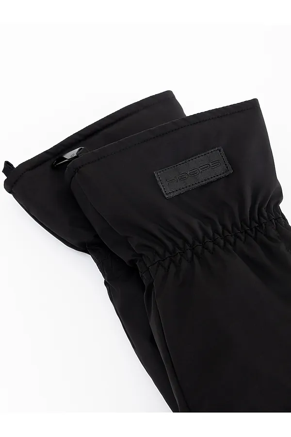 223V, Варежки женские HOOPS, черный - фото 2