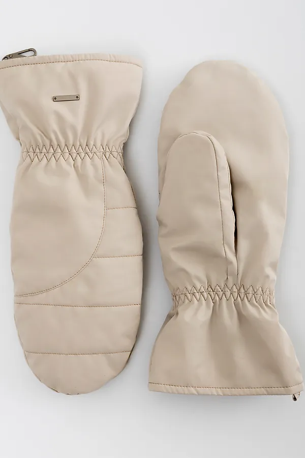 223V, Варежки женские HOOPS, бежевый - фото 2