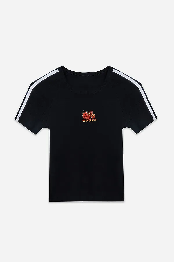 Джемпер женский MARK FORMELLE, черный +печать - фото 2