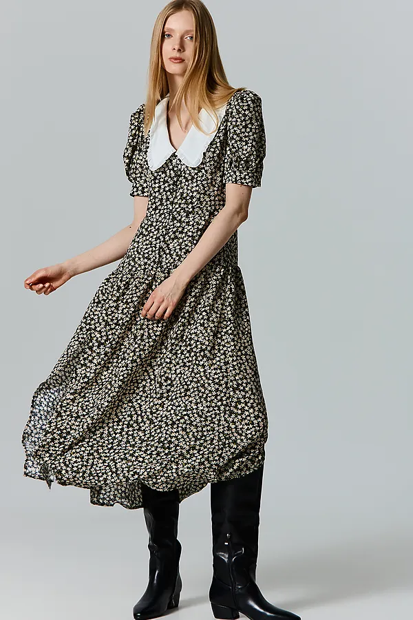 Платье женское MARK FORMELLE, мелкий цветочек - фото 2