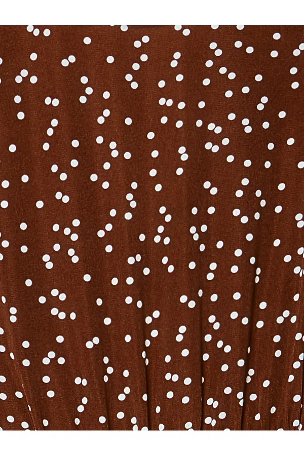 Платье MARK FORMELLE, молочный горошек - фото 2