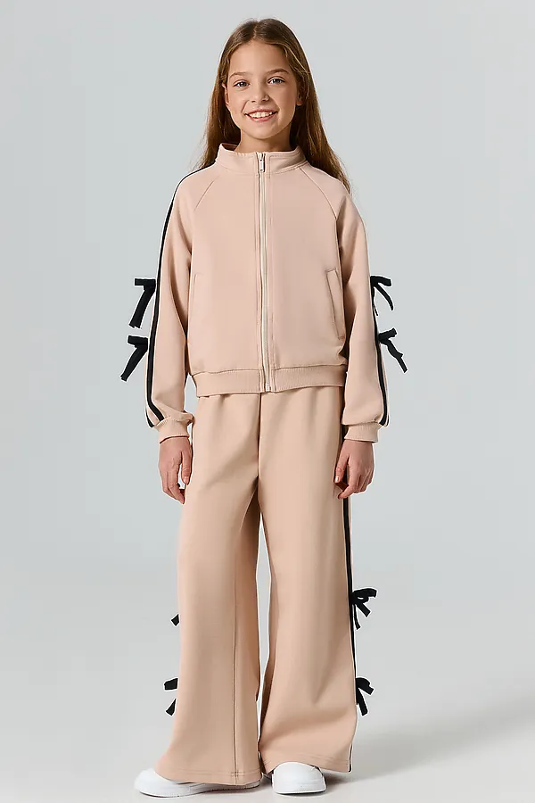 Толстовка спортивная для девочек MARK FORMELLE, лунный свет - фото 2