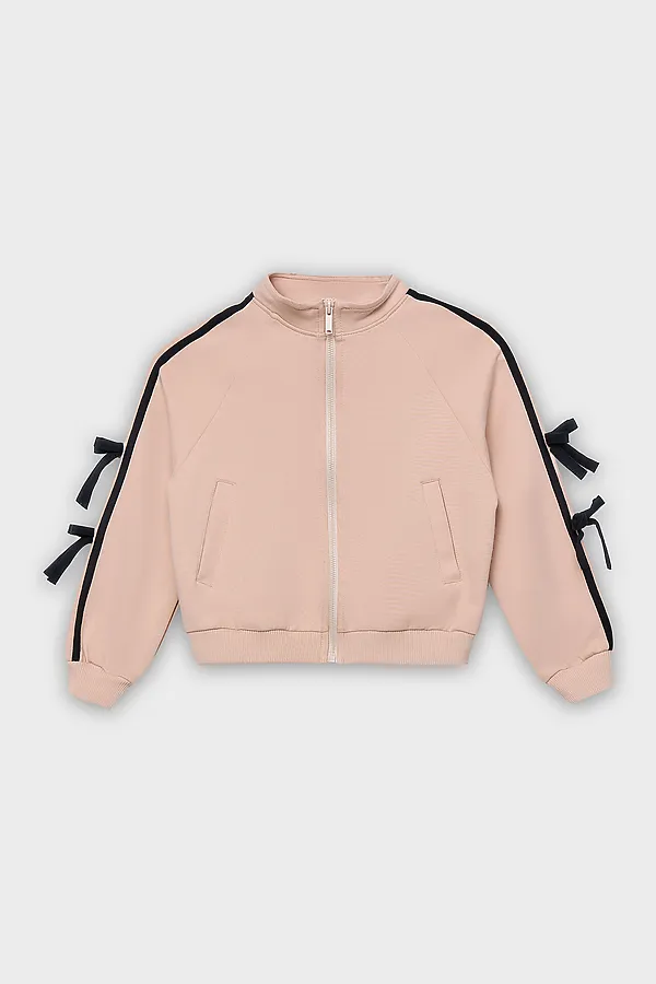 Толстовка спортивная для девочек MARK FORMELLE, лунный свет - фото 2