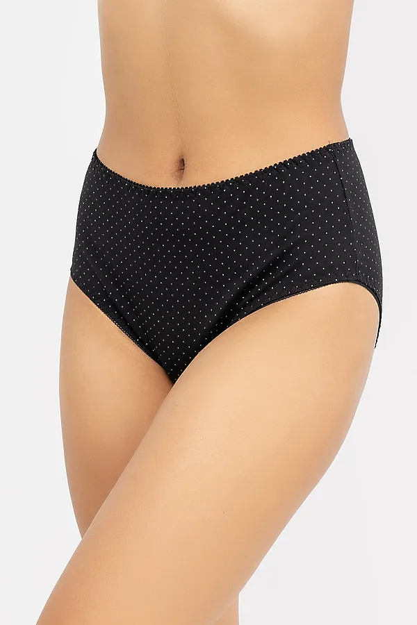 Трусы женские MARK FORMELLE, горошек на черном - фото 2