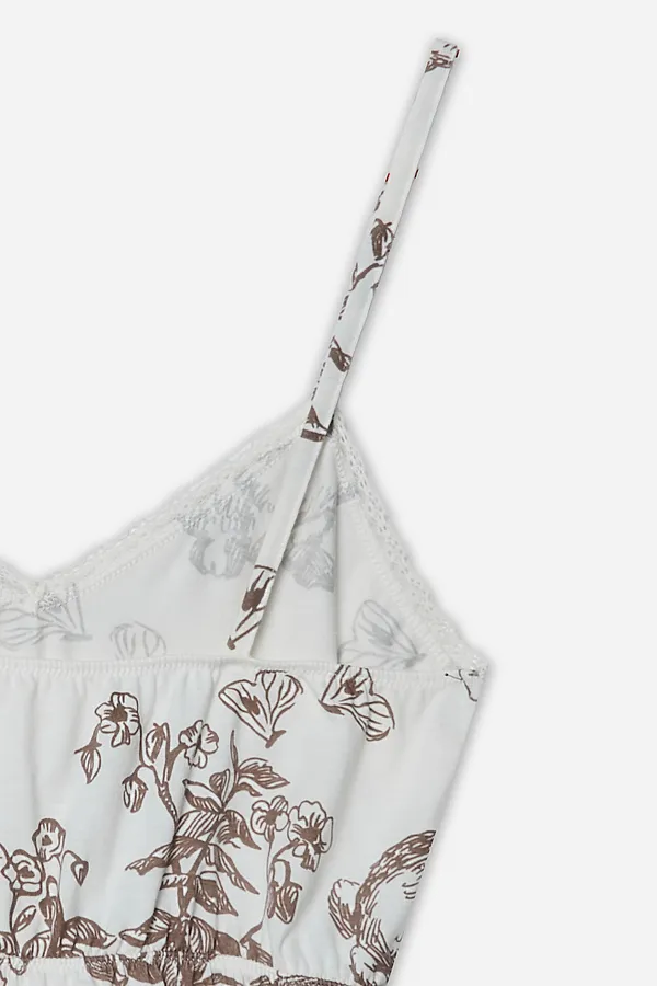 Комплект женский (топ, шорты) MARK FORMELLE, кролики на молочном - фото 2