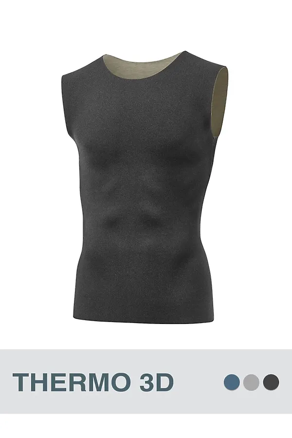 Термомайка OMSA, grigio (серый) - фото 2