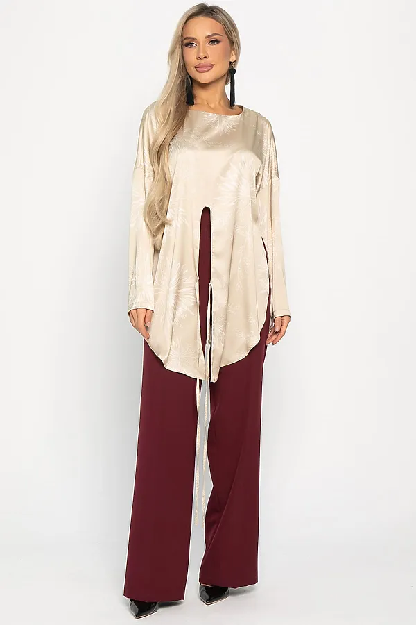 Блуза Леа LADY TAIGA, бежевая - фото 2