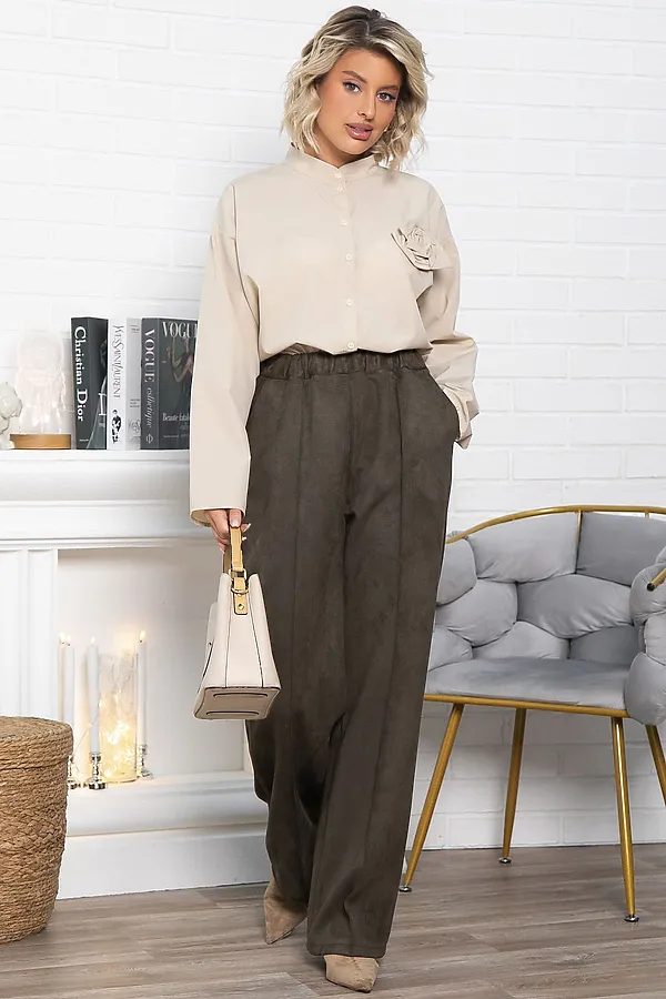 Блуза Луиза LADY TAIGA, бежевая - фото 2