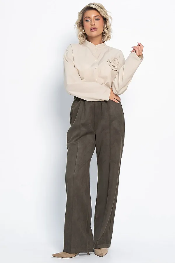 Брюки Лукас LADY TAIGA, зеленые - фото 2