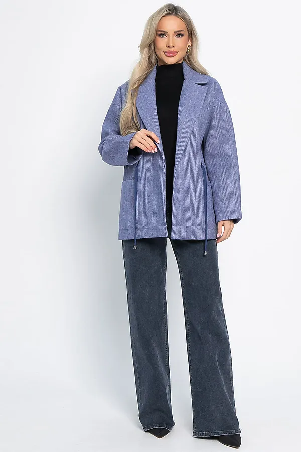 Пальто-пиджак LADY TAIGA, джинс - фото 2