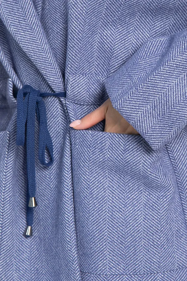 Пальто-пиджак LADY TAIGA, джинс - фото 2