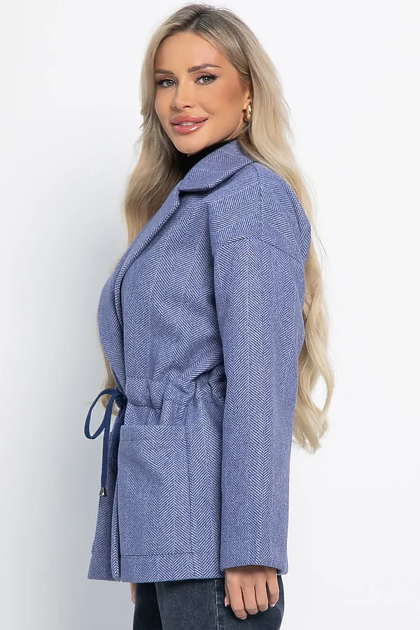 Пальто-пиджак LADY TAIGA, джинс - фото 2