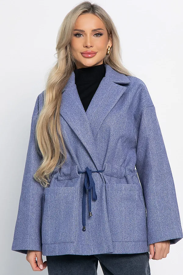 Пальто-пиджак LADY TAIGA, джинс - фото 2