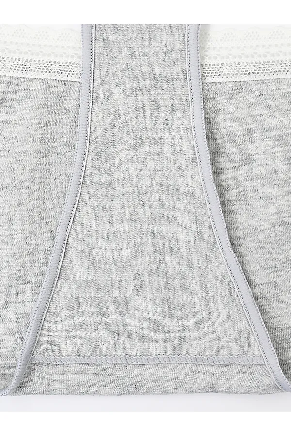 Женские Стринги INDEFINI, серый - фото 2