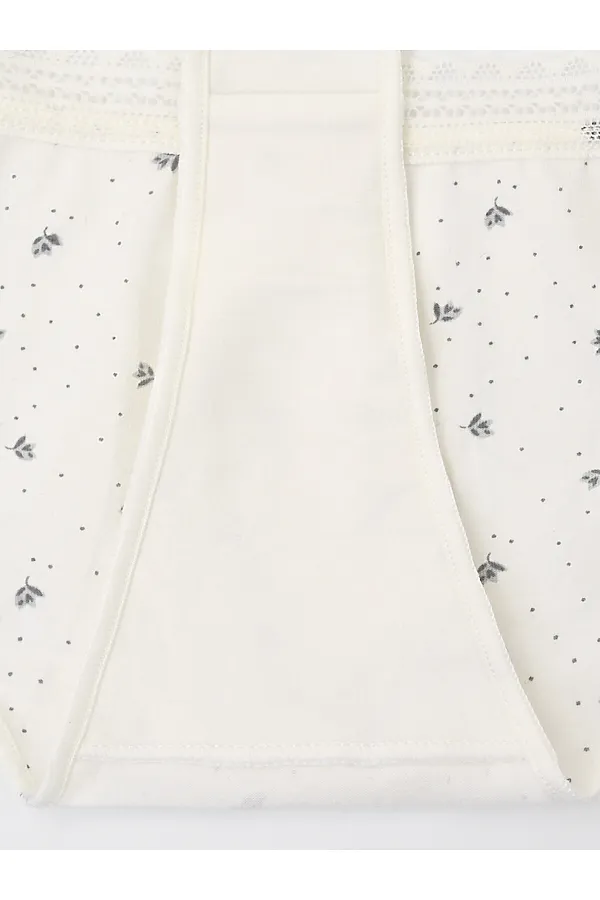 Женские стринги INDEFINI, белый - фото 2