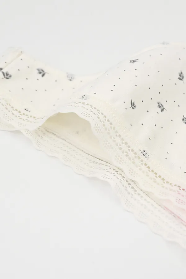 Женские стринги INDEFINI, белый - фото 2