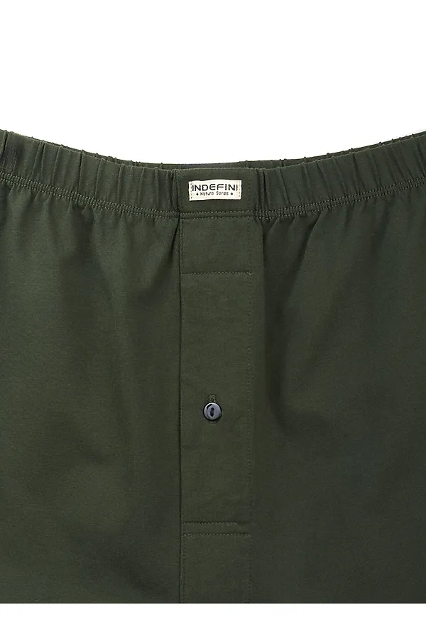 Мужские трусы INDEFINI, зеленый - фото 2