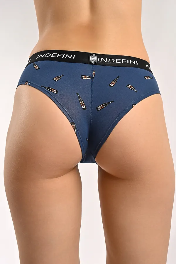 Трусы INDEFINI, синий - фото 2