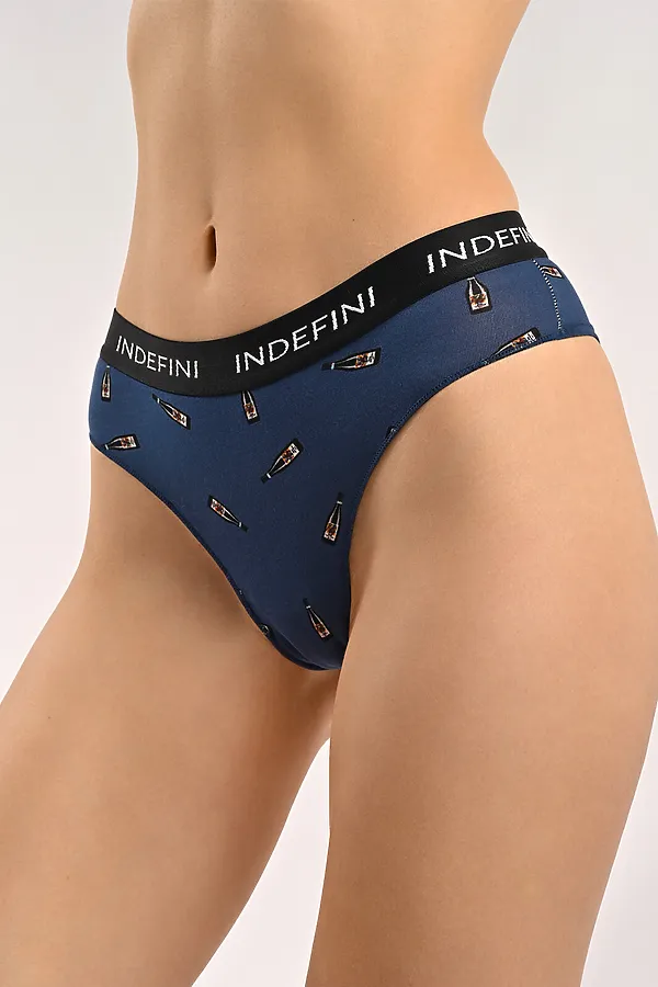 Трусы INDEFINI, синий - фото 2