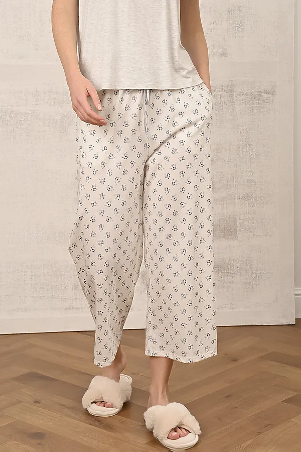 Женская пижама INDEFINI, серый - фото 2