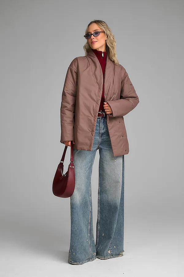 Куртка женская HOOPS, какао - фото 2