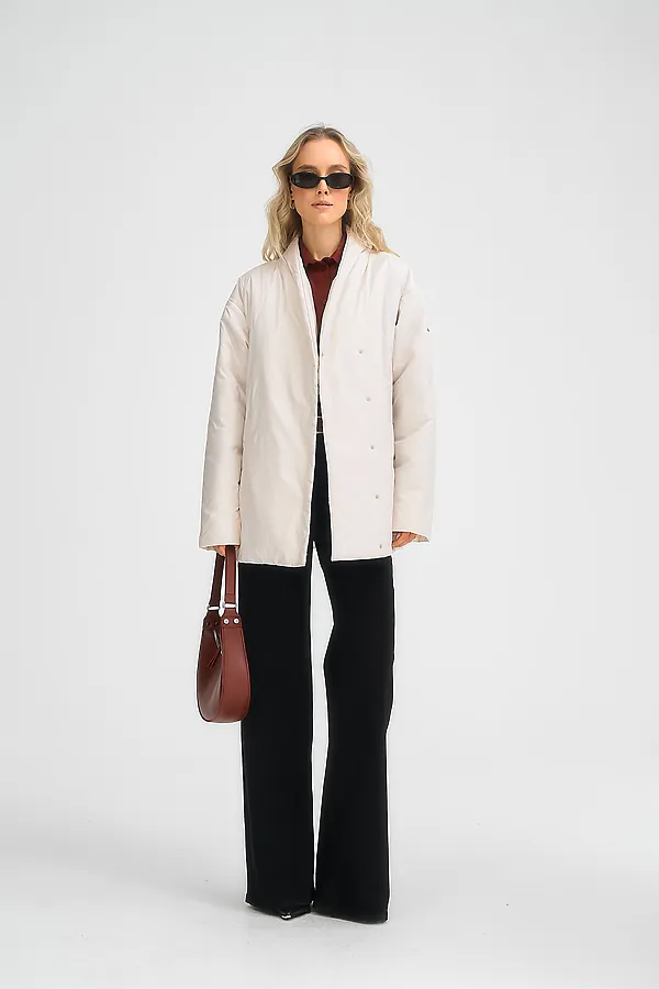 Куртка женская HOOPS, светло-бежевый - фото 2