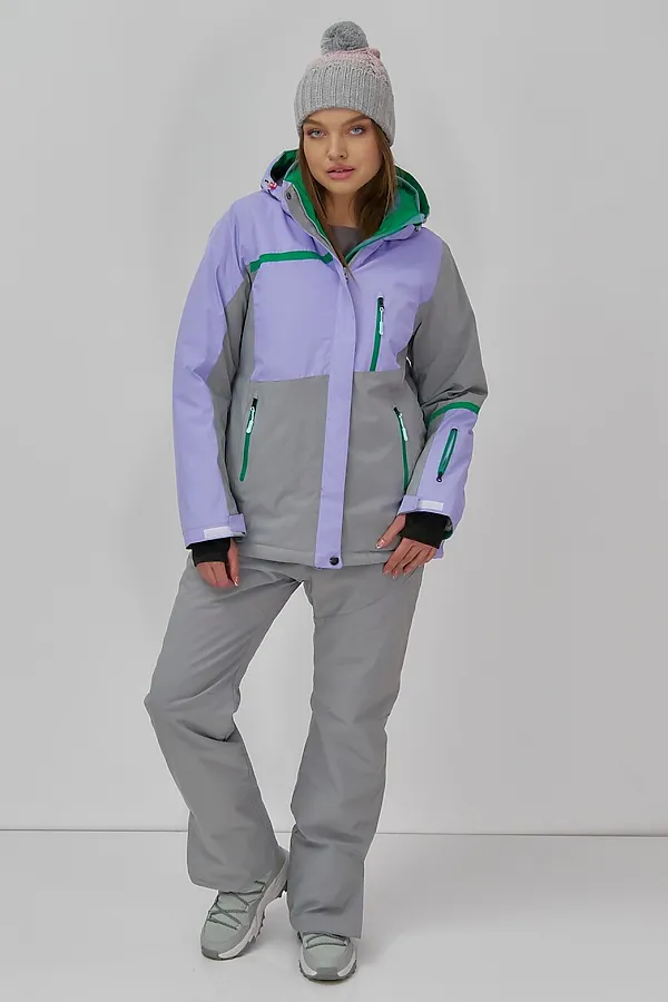 Горнолыжная куртка женская зимняя MTFORCE, 7092sn - фото 2