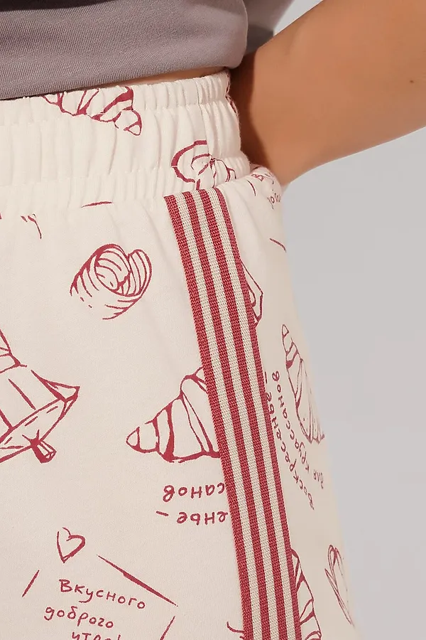 Пижама CLEVER, кофейный/св.бежевый - фото 2