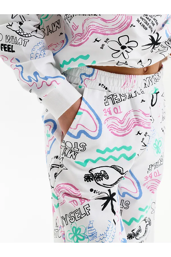 Брюки для девочек PELICAN, молочный - фото 2