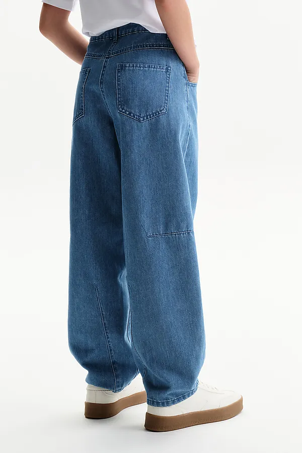 Брюки для девочек PELICAN, джинс - фото 2