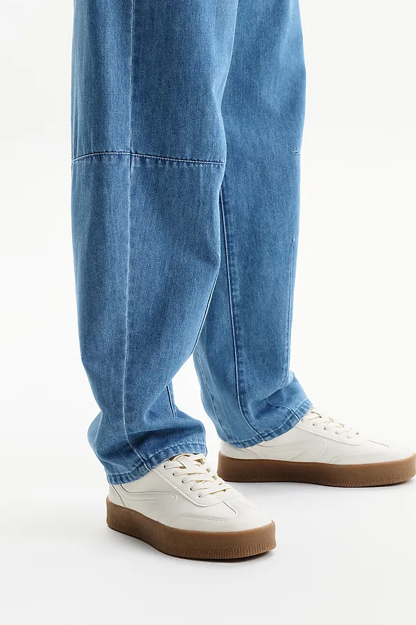 Брюки для девочек PELICAN, джинс - фото 2