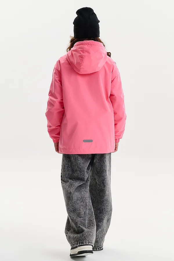 Ветровка для девочек PELICAN, розовый - фото 2
