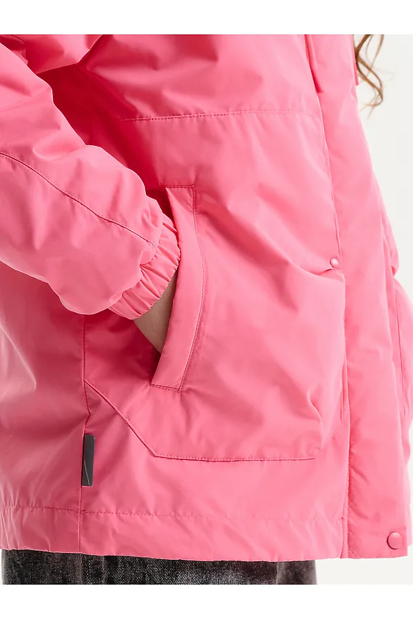 Ветровка для девочек PELICAN, розовый - фото 2