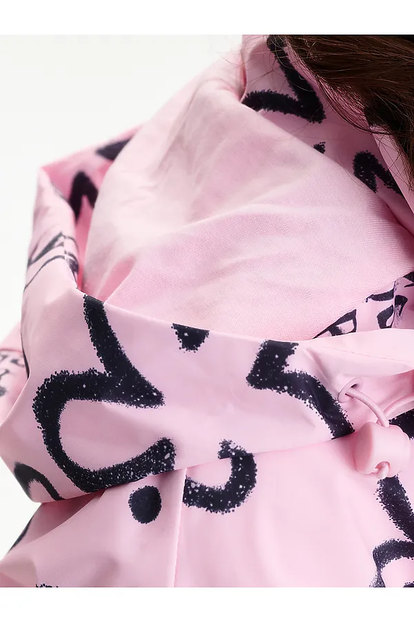 Ветровка для девочек PELICAN, розовый - фото 2