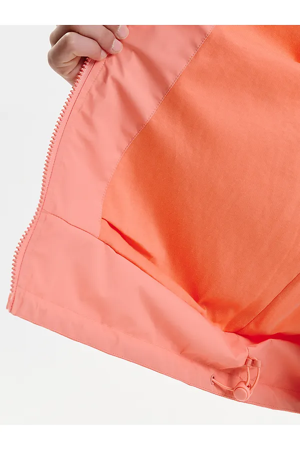 Ветровка для девочек PELICAN, персиковый - фото 2