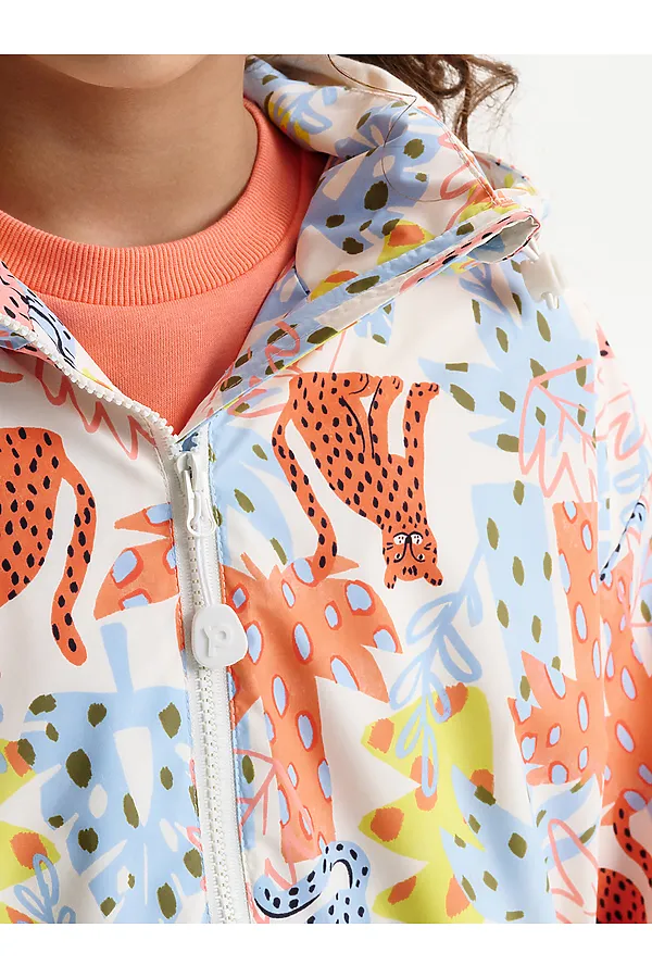 Ветровка для девочек PELICAN, персиковый - фото 2