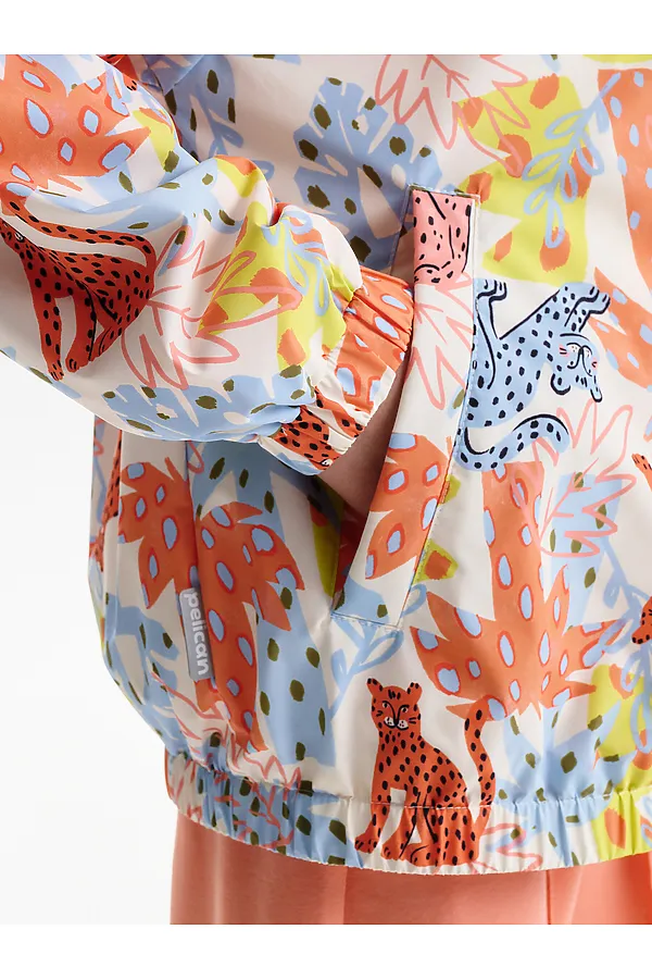 Ветровка для девочек PELICAN, персиковый - фото 2