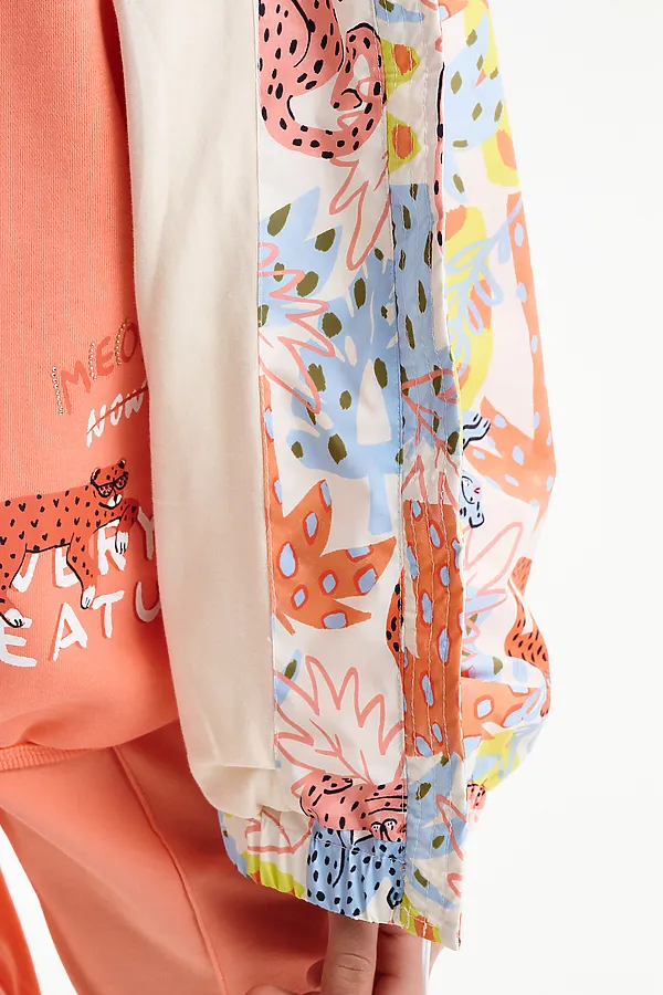 Ветровка для девочек PELICAN, персиковый - фото 2