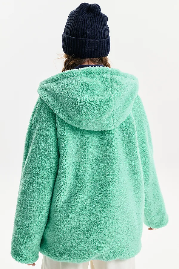 Двусторонняя ветровка для девочек PELICAN, серый - фото 2