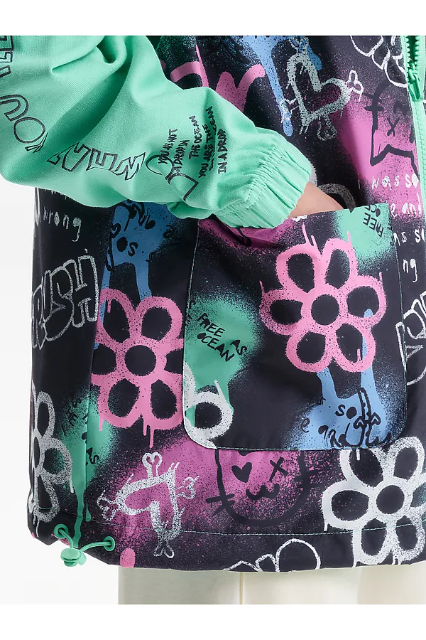 Жилетка для девочки PELICAN, серый - фото 2