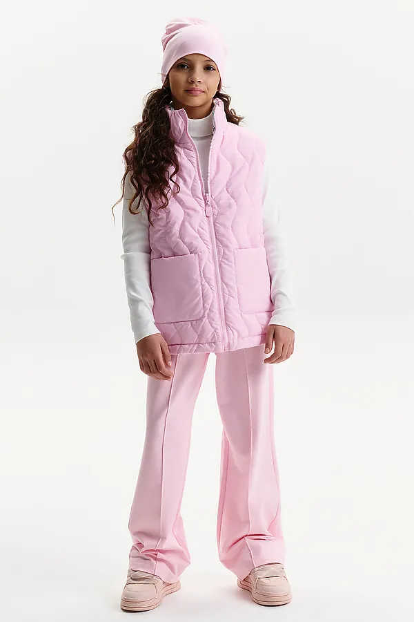 Жилет для девочек PELICAN, розовый - фото 2