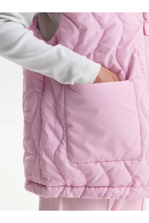 Жилет для девочек PELICAN, розовый - фото 2