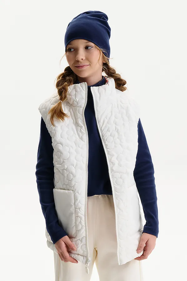 Жилет для девочек PELICAN, персиковый - фото 2