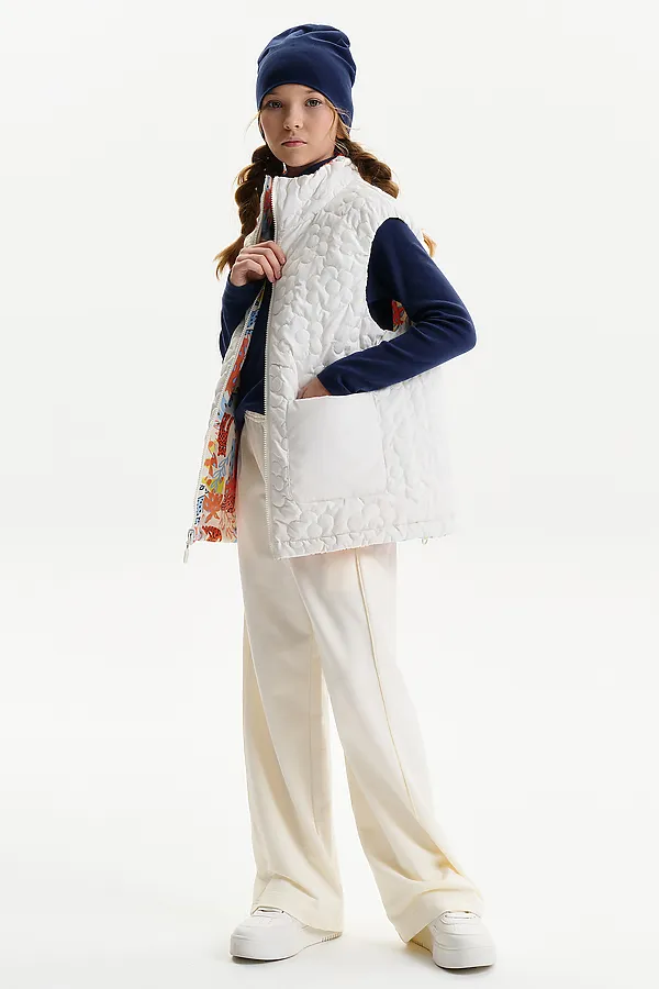 Жилет для девочек PELICAN, персиковый - фото 2