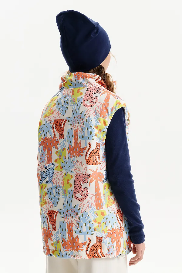 Жилет для девочек PELICAN, персиковый - фото 2