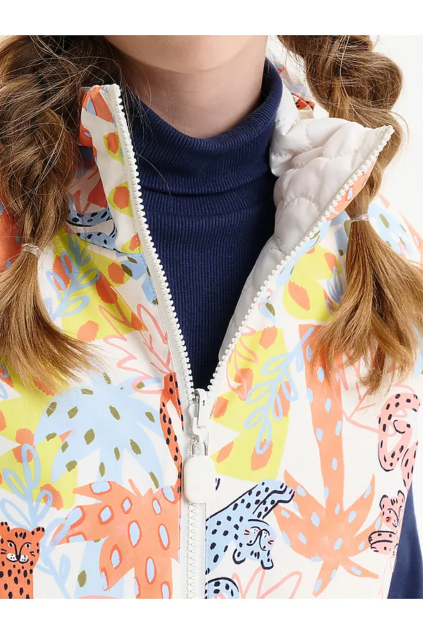 Жилет для девочек PELICAN, персиковый - фото 2