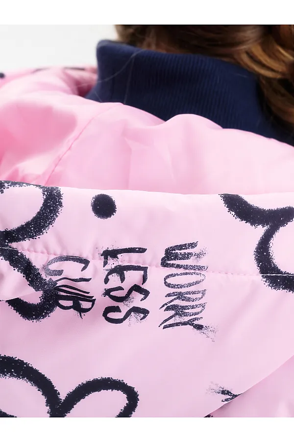 Жилет для девочек PELICAN, розовый - фото 2